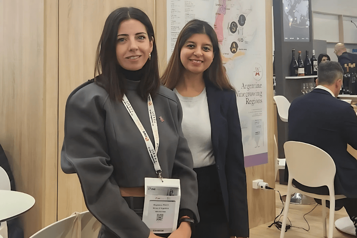 With Magdalena Pesce, CEO of Wines of Argentina