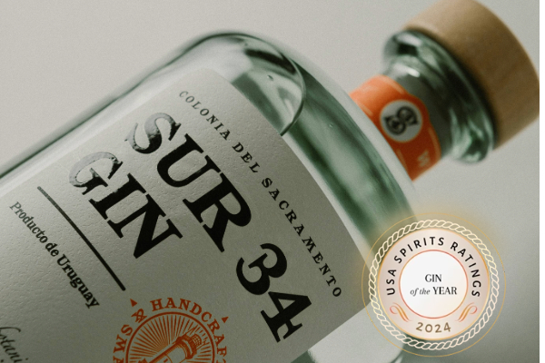 USA Spirits Ratings 2024 Gin of the Year- Sur 34 Gin